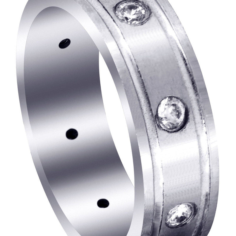 Classic Diamond Mens Wedding Band | 0.56 Carats (Travis)