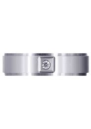 Classic Diamond Mens Wedding Band | 0.05 Carats (Lukas)