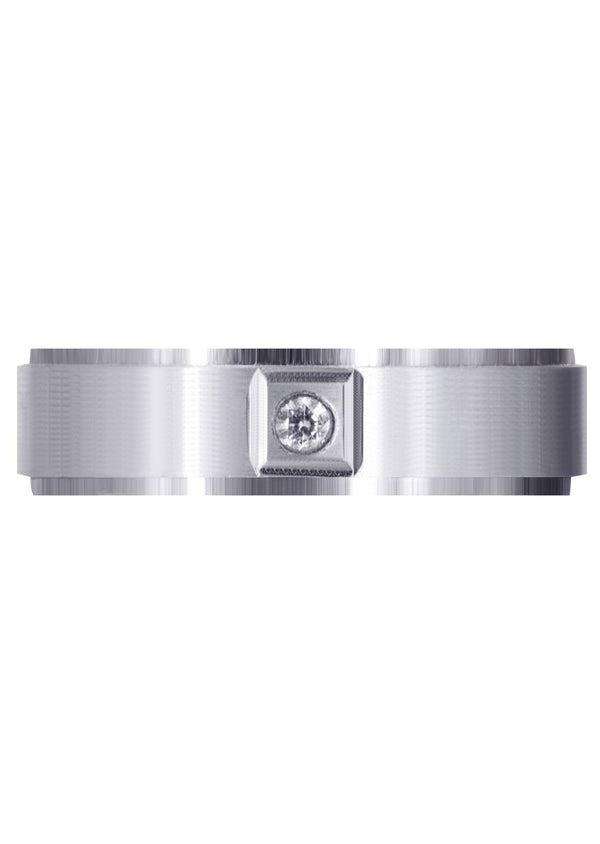 Classic Diamond Mens Wedding Band | 0.05 Carats (Lukas)