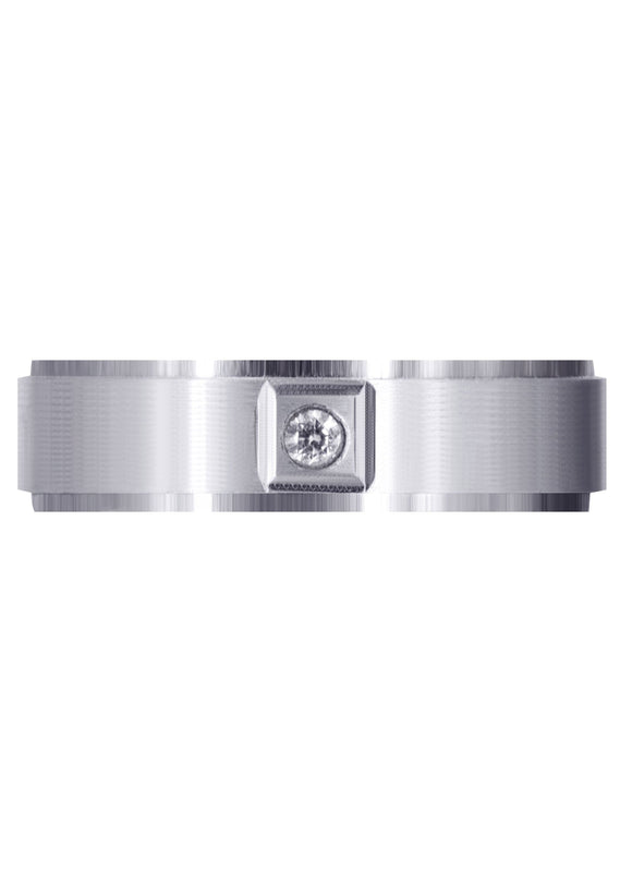 Classic Diamond Mens Wedding Band | 0.05 Carats (Lukas)