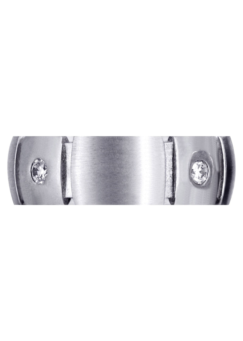 Classic Mens Engagement Ring | 0.14 Carats (Eduardo)