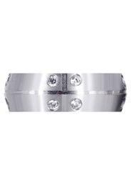 Diamond Mens Wedding Band | 0.48 Carats | Satin Finish (Joaquin)