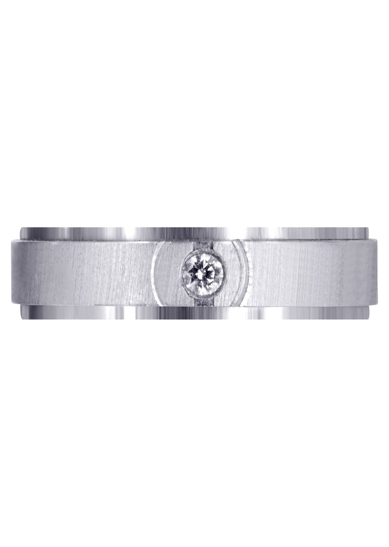 Classic Diamond Mens Wedding Band | 0.07 Carats (Clayton)