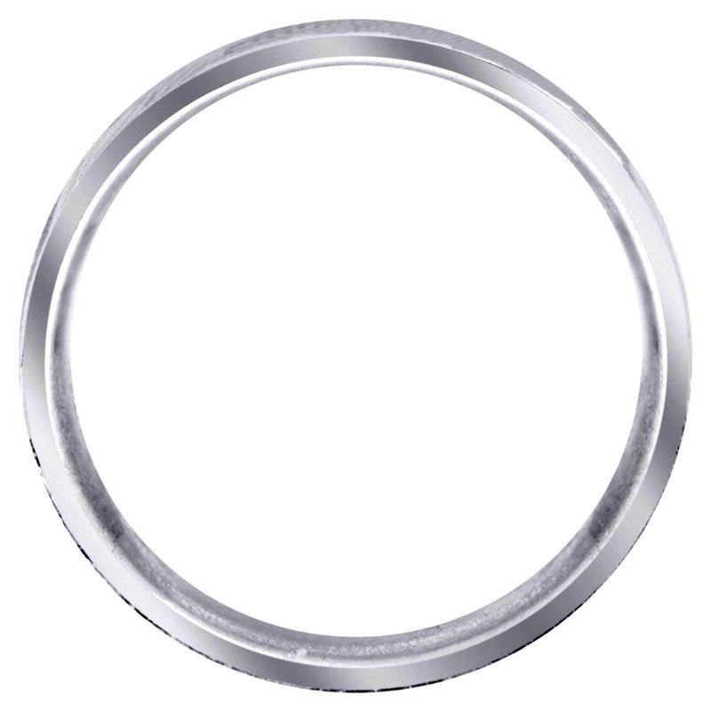 Contemporary Diamond Mens Wedding Band | 0.05 Carats (Francisco)