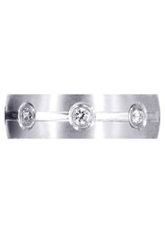 Classic Diamond Mens Wedding Band | 0.04 Carats (Stephen)