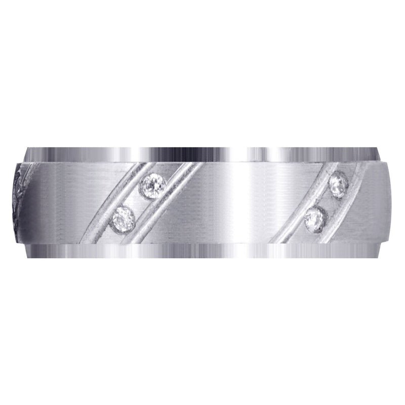 Classic Diamond Mens Wedding Band | 0.18 Carats (Messiah)