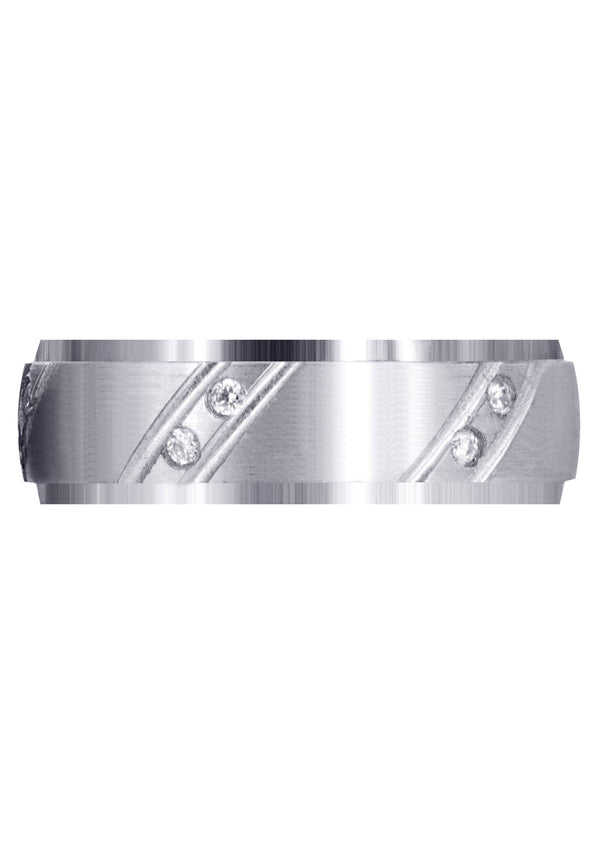 Classic Diamond Mens Wedding Band | 0.18 Carats (Messiah)