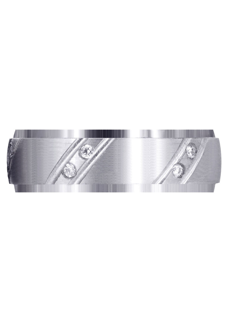 Classic Diamond Mens Wedding Band | 0.18 Carats (Messiah)