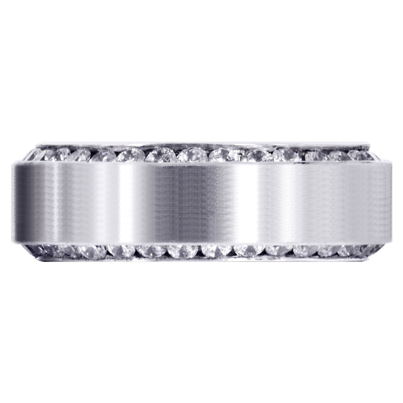 Classic Diamond Mens Wedding Band | 2.1 Carats (Rylan)