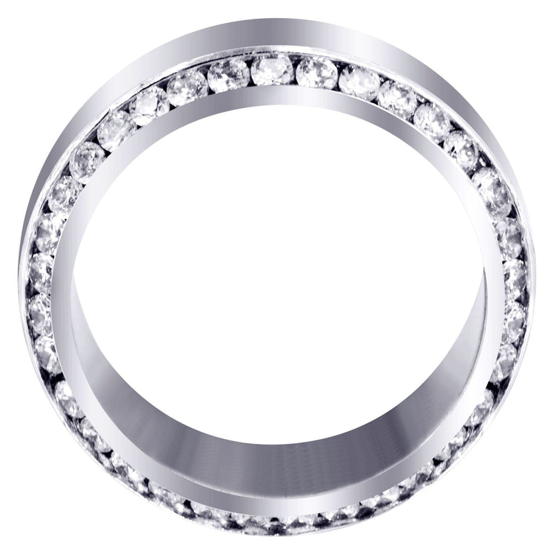 Classic Diamond Mens Wedding Band | 2.1 Carats (Rylan)