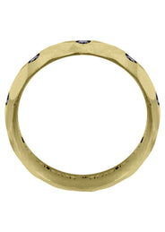 Yellow Gold Classic Diamond Mens Engagement Ring | 0.3 Carats (Israel)