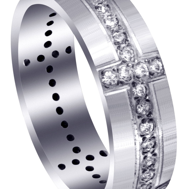 Classic Diamond Mens Wedding Band | 0.83 Carats (Judah)