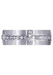 Classic Diamond Mens Wedding Band | 0.83 Carats (Judah)