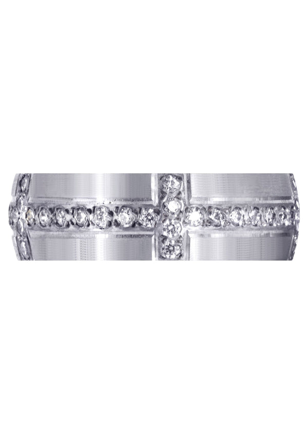 Classic Diamond Mens Wedding Band | 0.83 Carats (Judah)