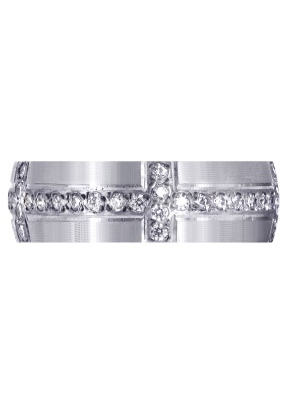 Classic Diamond Mens Wedding Band | 0.83 Carats (Judah)