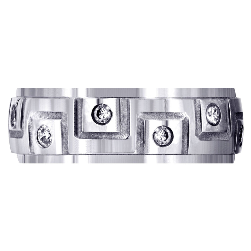 Classic Diamond Mens Engagement Ring | 0.36 Carats (Simon)