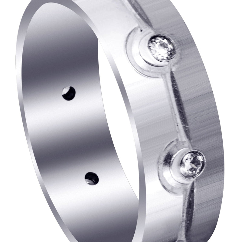 Classic Diamond Mens Wedding Band | 0.32 Carats (Brooks)