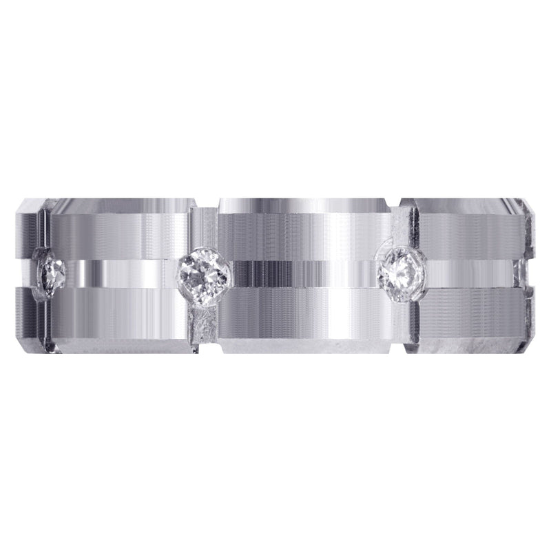 Classic Diamond Mens Wedding Band | 0.4 Carats (Andres)