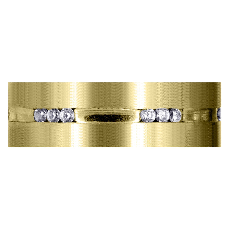 Yellow Gold Classic Diamond Mens Engagement Ring | 0.45 Carats (Zion)