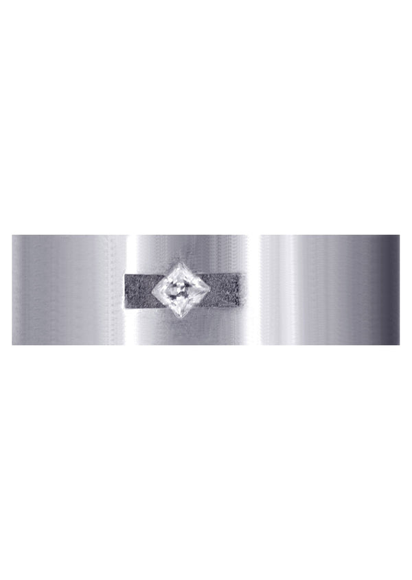 Classic Diamond Mens Wedding Band | 0.1 Carats (Javier)