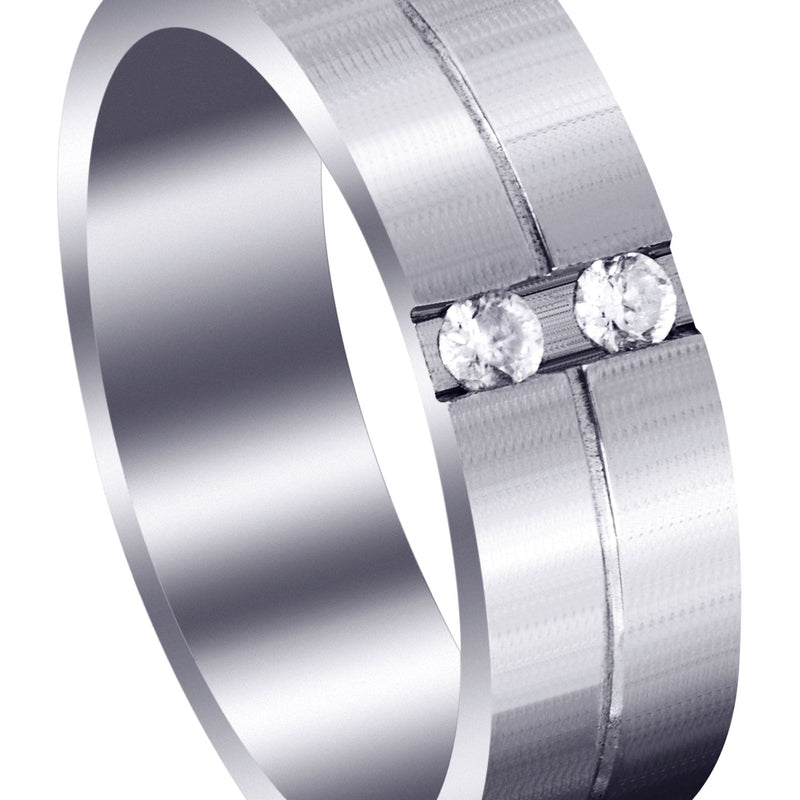Classic Diamond Mens Wedding Band | 0.12 Carats (Jorge)