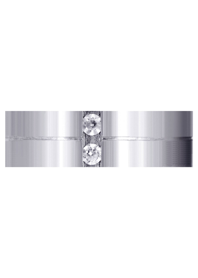 Classic Diamond Mens Wedding Band | 0.12 Carats (Jorge)