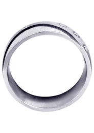 Contemporary Diamond Mens Engagement Ring | 0.09 Carats (Tanner)