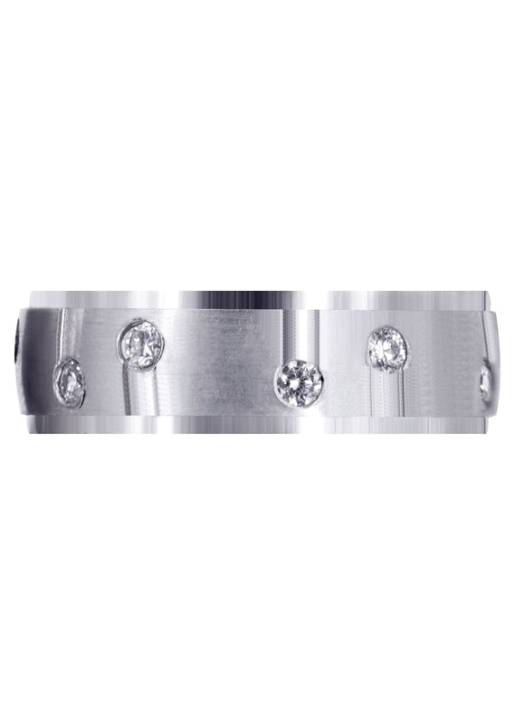 Classic Diamond Mens Wedding Band | 0.48 Carats (Waylon)