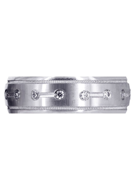 Classic Diamond Mens Wedding Band | 0.48 Carats (Cody)