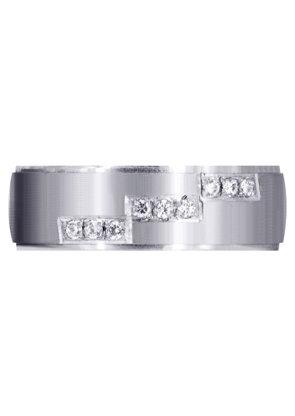 Classic Diamond Mens Wedding Band | 0.135 Carats (Dawson)