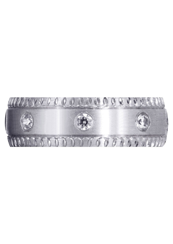 Classic Diamond Mens Wedding Band | 0.4 Carats (Gage)