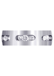 Diamond Mens Engagement Ring | 0.6 Carats | Satin Finish (Dakota)
