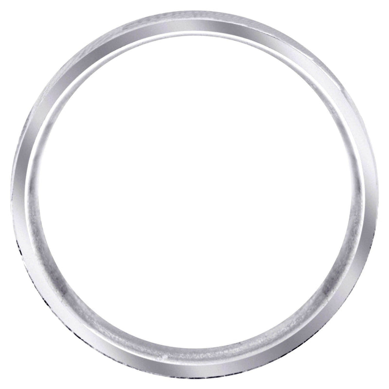 Diamond Mens Wedding Band | 0.16 Carats | Satin Finish (Quinn)