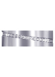Diamond Mens Engagement Ring | 0.45 Carats | Satin Finish (Sergio)