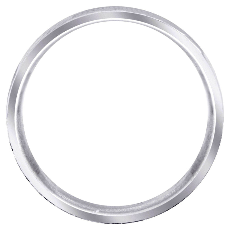 Diamond Mens Engagement Ring | 0.45 Carats | Satin Finish (Sergio)