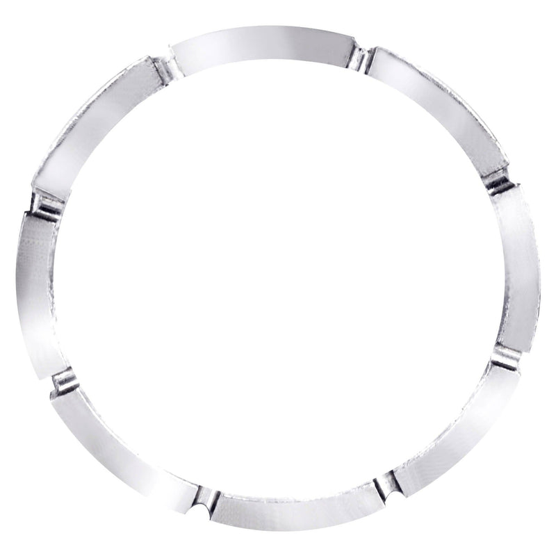 Diamond Mens Wedding Band | 0.36 Carats | Satin Finish (Gregory)