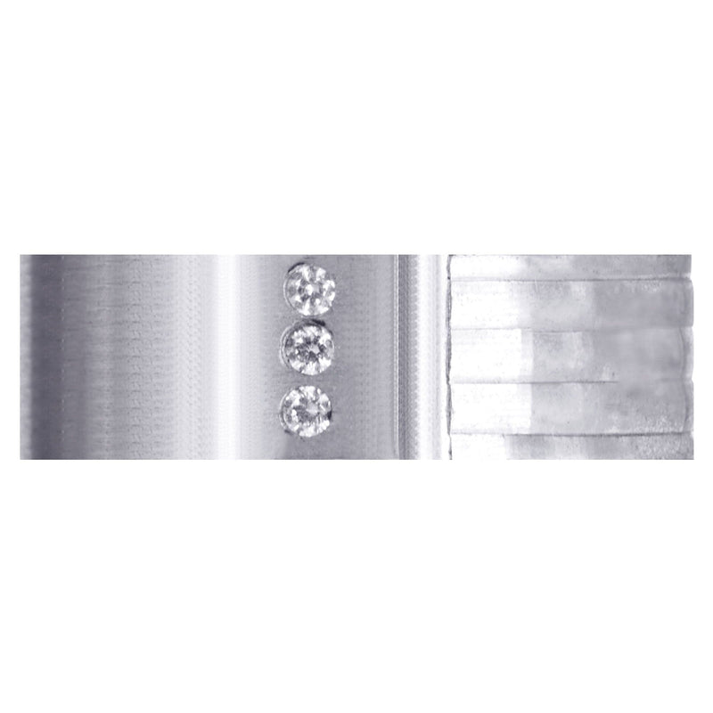 Diamond Mens Wedding Band | 0.06 Carats | Satin Finish (Lane)
