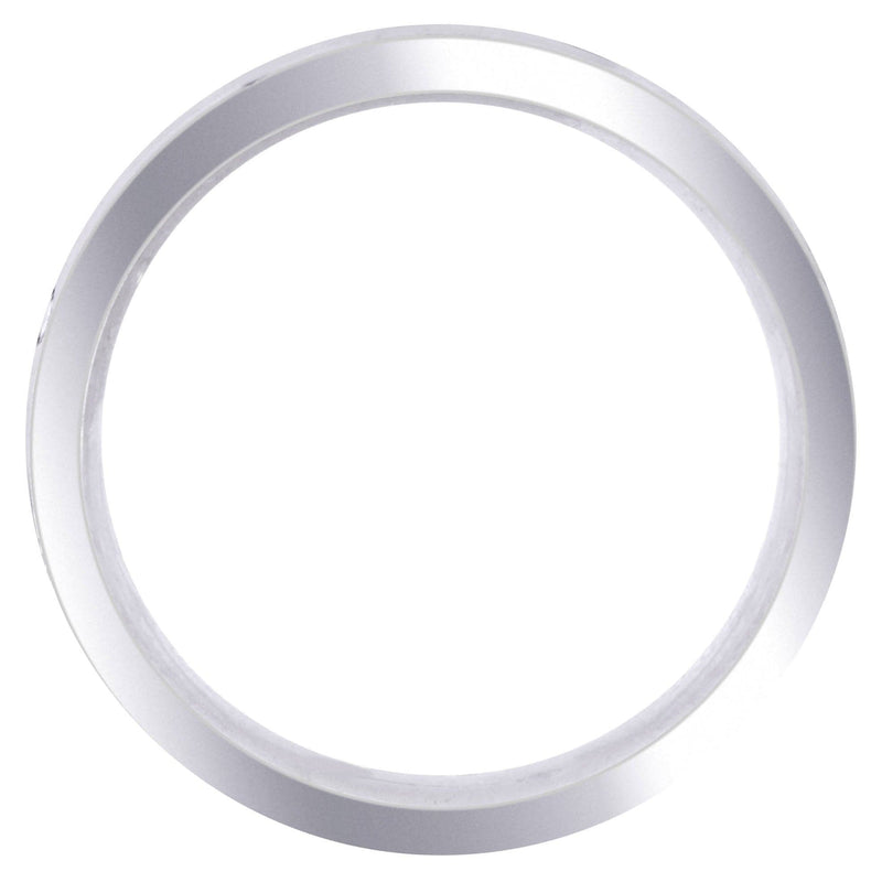 Diamond Mens Wedding Band | 0.06 Carats | Satin Finish (Lane)