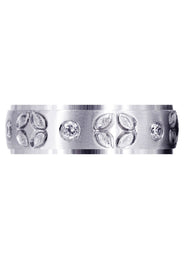 Diamond Mens Wedding Band | 0.3 Carats | Satin Finish (Shane)