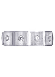 Diamond Mens Wedding Band | 0.5 Carats | Diamond Cut Finish (Ronan)