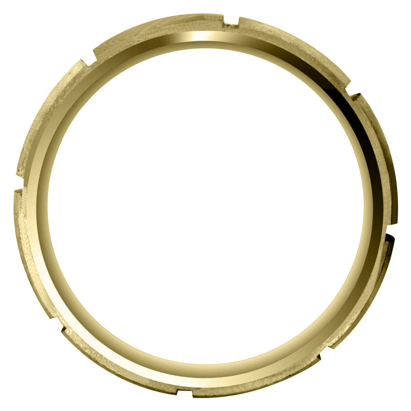 Yellow Gold Diamond Mens Wedding Band | 0.4 Carats | Satin Finish (Holden)