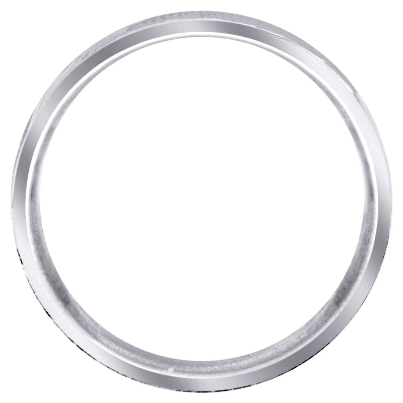 Diamond Mens Wedding Band | 1 Carats | Satin Finish (Milo)