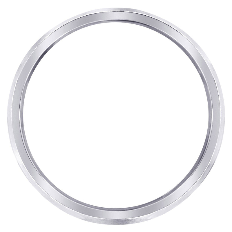 Diamond Mens Wedding Band | 0.1 Carats | Satin Finish (Erik)
