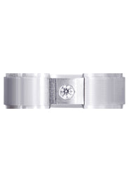 Diamond Mens Wedding Band | 0.07 Carats | Satin Finish (Adriel)