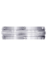 Diamond Mens Wedding Band | 0.18 Carats | Satin Finish (Walker)