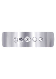 Diamond Mens Engagement Ring | 0.07 Carats | Satin Finish (Andre)