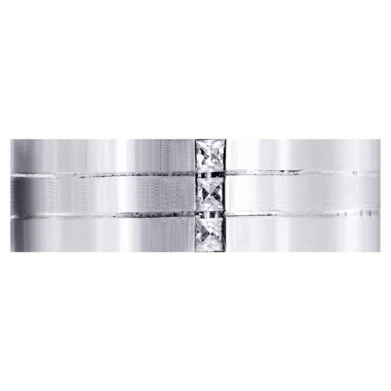 Diamond Mens Wedding Band | 0.3 Carats | Satin Finish (Allen)