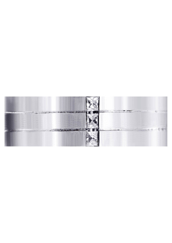 Diamond Mens Wedding Band | 0.3 Carats | Satin Finish (Allen)