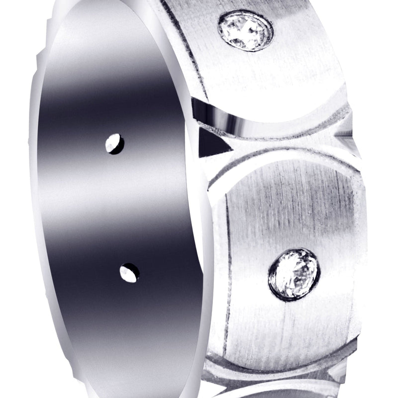 Diamond Mens Wedding Band | 0.3 Carats (Colby)