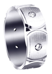 Diamond Mens Wedding Band | 0.3 Carats (Colby)